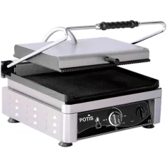 Kontaktní gril Panini – žebrované desky, 45 × 27 cm | POTIS PK 2745E
