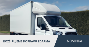 Doprava ZDARMA na stovky nových produktů