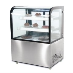 Polar chladicí vitrína Deli s oblým sklem 270l