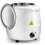 Elektrický kotlík na polévku – bílý, objem 10 litrů