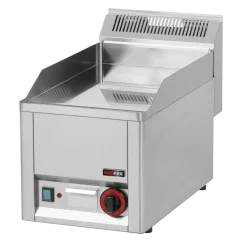 Grilovací deska 32x48 elektrická durable chrom hladká bez podestavby 230 V | REDFOX - FTHC 30 EL