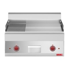 Gastro M 650 elektrická grilovací deska 65/70FTRE 2/3 hladká 1/3 rýhovaná