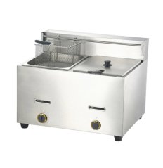 Plynová fritéza GF-72M, 2x5L