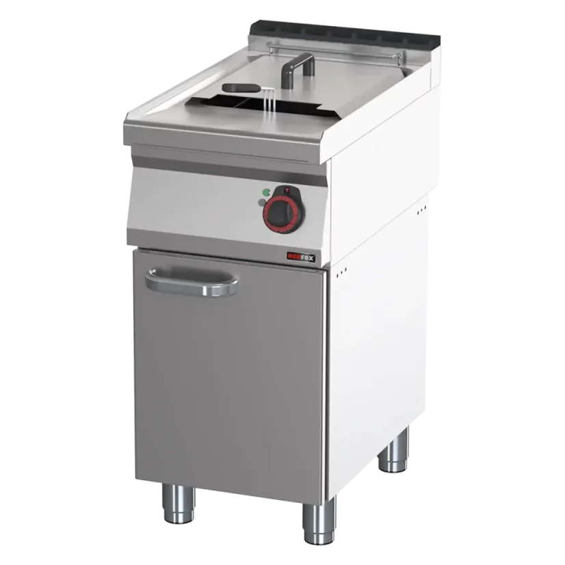 Fritéza elektrická 0,8 kW/l, 17 l s podestavbou 400 V | REDFOX - FE 70/40 E