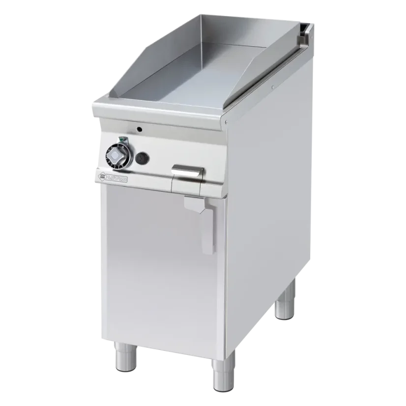 Grilovací deska 36x68 plynová hladká s podestavbou | RM - FTL-94G