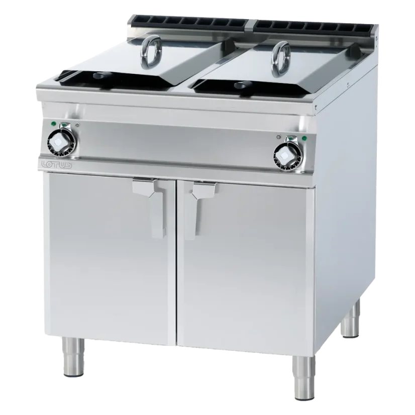 Fritéza elektrická dvojitá 0,88 kW/l, 18+18 l s podestavbou 400 V | RM - F2/18-98ET