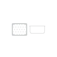 Gastronádoba GN 1/2 150 mm