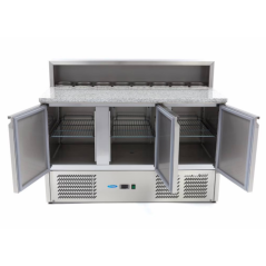 Maxima Pizza stůl, 136,5 cm - 400l