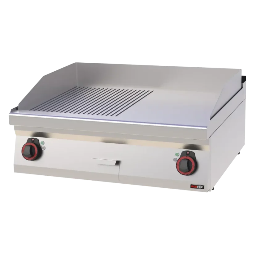 Grilovací deska 80x51 elektrická kombinovaná bez podestavby 400 V | REDFOX - FTHR 70/08 E