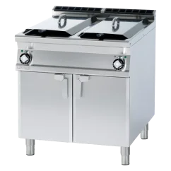 Fritéza elektrická dvojitá 0,88 kW/l, 18+18 l s podestavbou 400 V | RM - F2/18-98ET