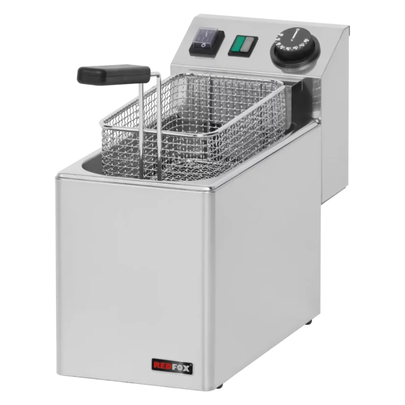 Fritéza elektrická 0,42 kW/l, 5 l stolní 230 V | REDFOX - FE 04 E