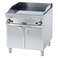 Grilovací deska 76x68 plynová hladká s podestavbou | RM - FTL-98GS