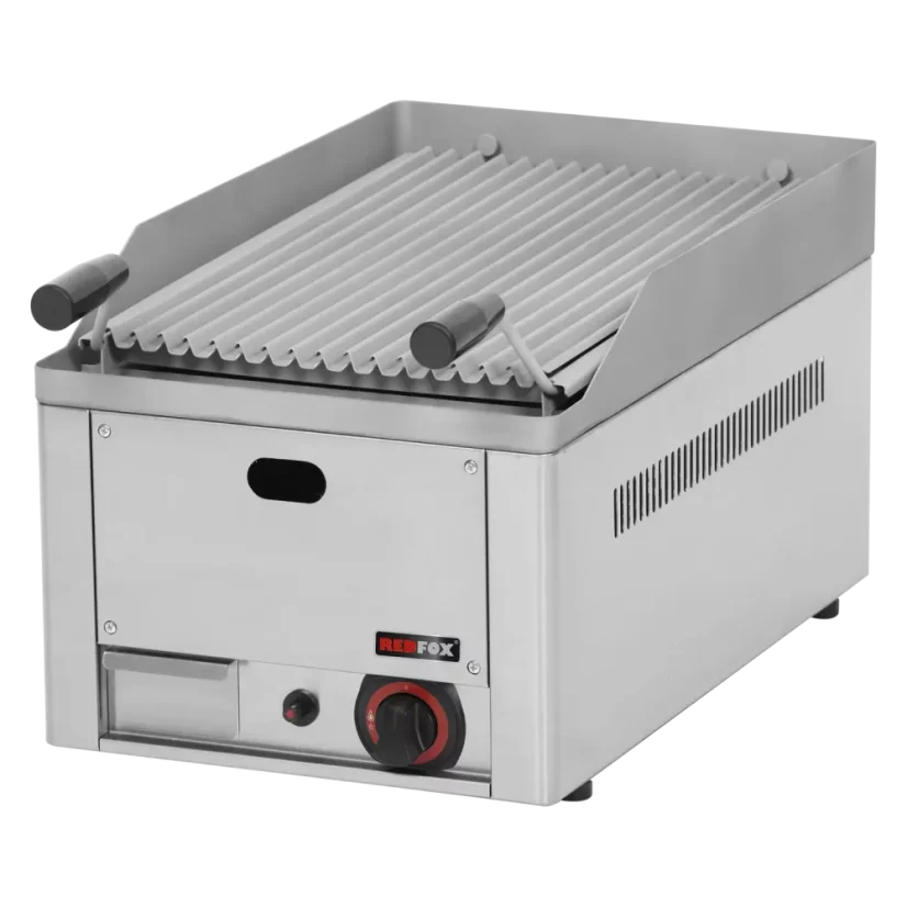 Lávový gril plynový 31x48 stolní | REDFOX - GL 30 GS