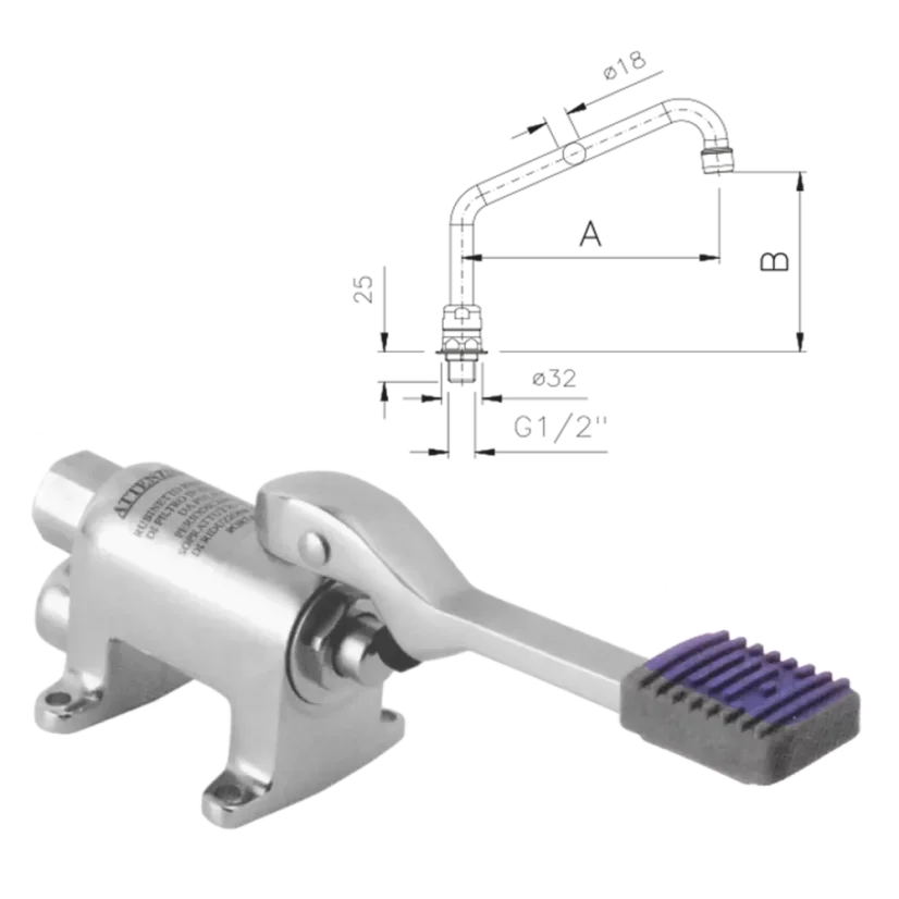 Baterie nášlapná | REDFOX - NAB 1