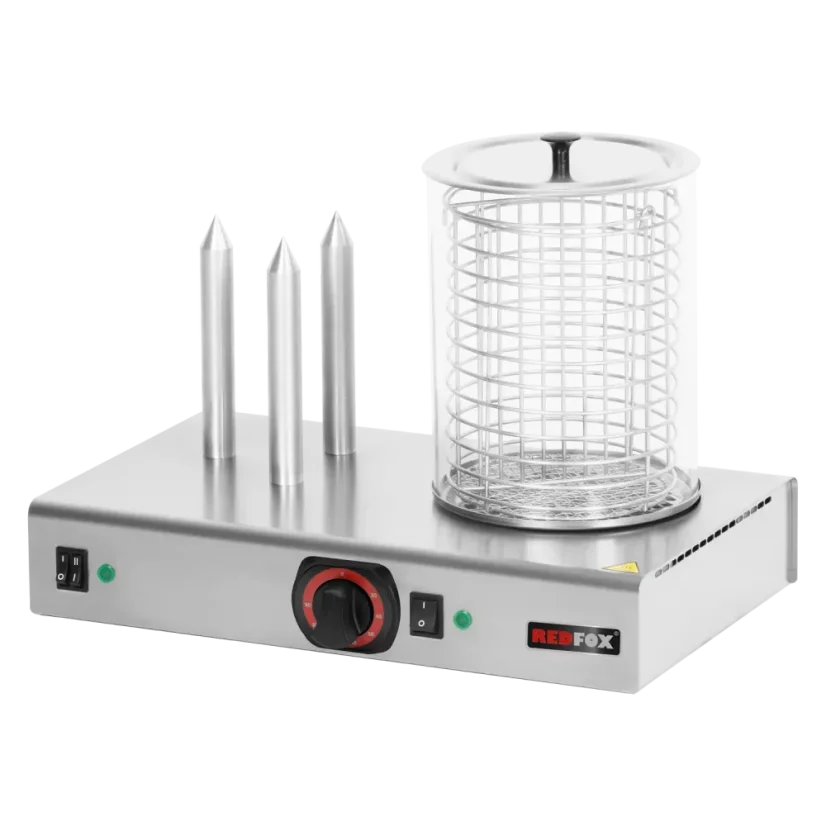 Hot dog 3 trn s košíkem s nádobou | REDFOX - HD 03 NK