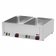 Vodní lázeň elektrická 2x GN 1/1 - 150 stolní  | REDFOX - BM 2115