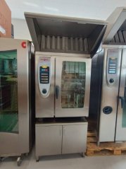 Konvektomat Rational SCC 101, kondenzační digestoř