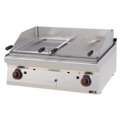 Lávový gril plynový 2x 52x36 | REDFOX - GL 70/08 G