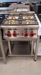 Plynový sporák 4x hořák s podestavbou RM - PCT-66G