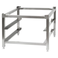 Základna pro myčky nádobí – nerezová, 600× 570×400 mm