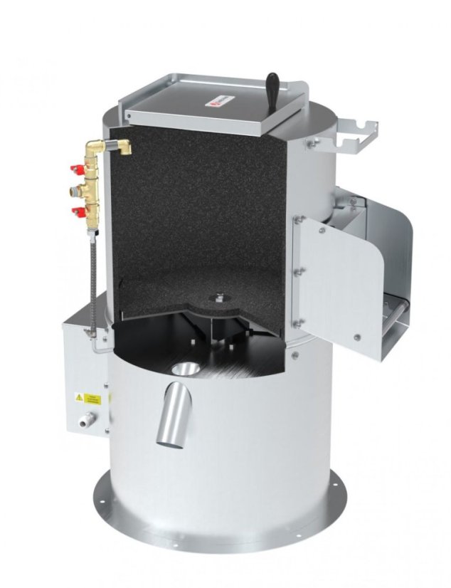 Elektrická škrabka brambor ŠKZ‑25 – dávka 20–25 kg/cyklus