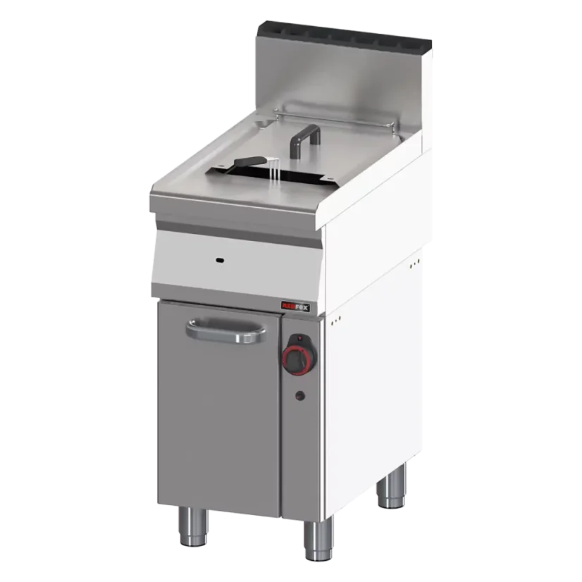 Fritéza plynová 0,8 kW/l, 15 l s podestavbou | REDFOX - FE 70/40 G