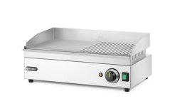 Hendi grilovací deska Kitchen Line, kombinovaná, 527x404x(H)233mm