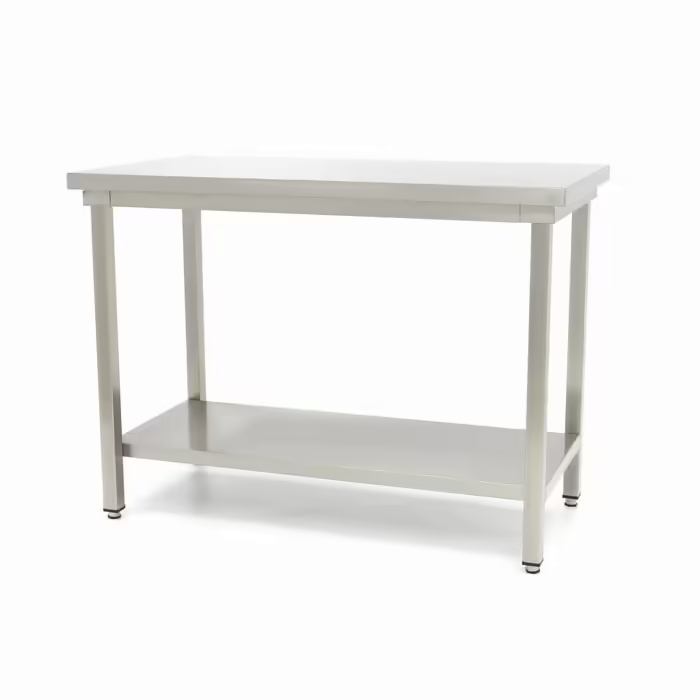 Nerezový pracovní stůl 1000x700x850mm s policí
