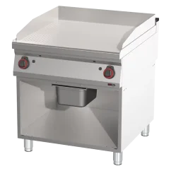 Grilovací deska hladká/rýhovaná chrom | REDFOX - FTHRC 90/80 G