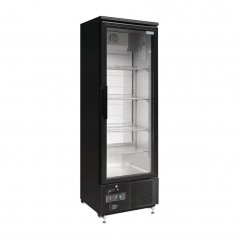 Polar barová chladicí skříň s jednokřídlovými dveřmi černá 307l
