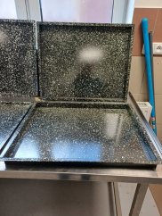 Gastronádoba granitový smalt GN 2/1 40 mm  II.JAKOST