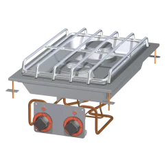 Sporák drop-in plynová 2x hořák | RM - PCD-64G
