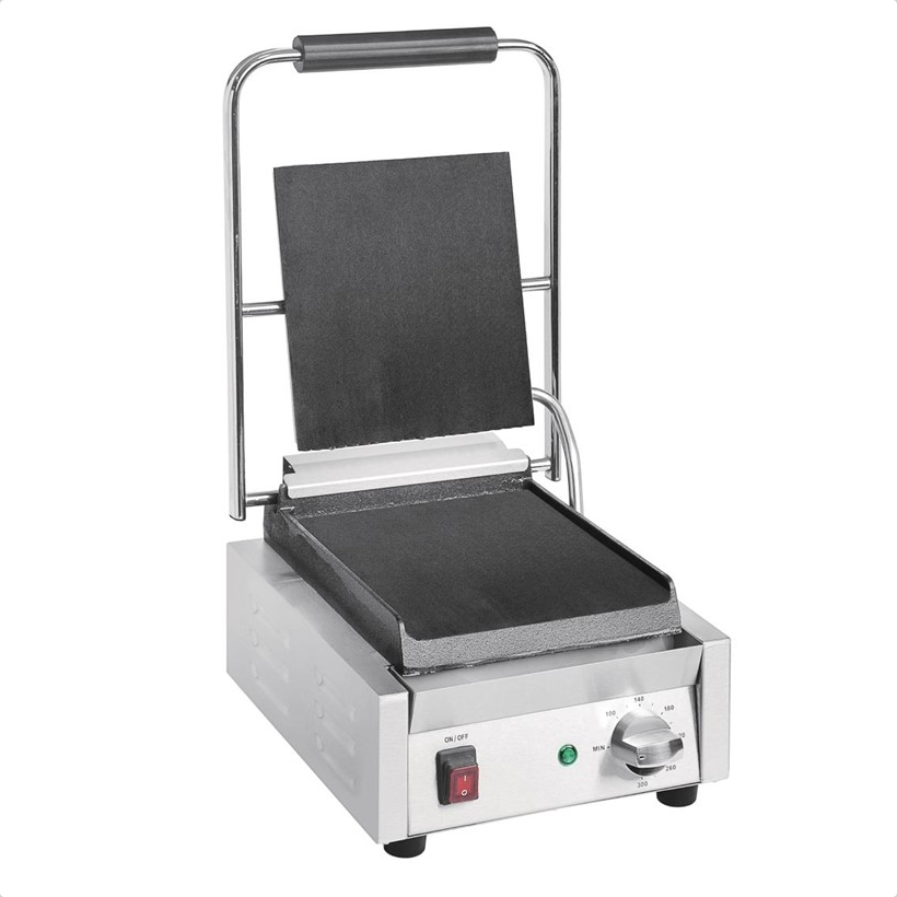 Buffalo kontaktní gril jednoduchý Bistro, hladké desky