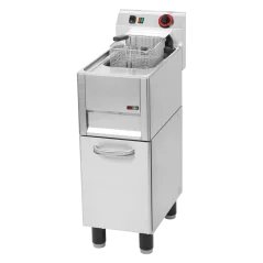 Fritéza elektrická 0,75 kW/l, 8 l s podestavbou 400 V | REDFOX - FE 31 ELT