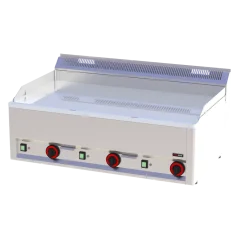 Grilovací deska 97x48 elektrická durable chrom hladká bez podestavby 400 V | REDFOX - FTHC 90 EL