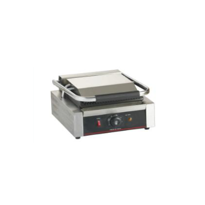 Kontaktní elektrický gril EDG-10, vroubkovaný