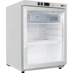 Skříň chladicí 130 l, prosklené dveře, bílá | REDFOX - DRR 200/G