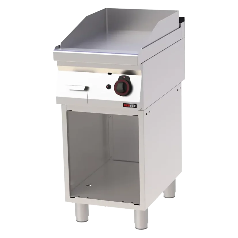 Grilovací deska 40x51 plynová hladká s podestavbou | REDFOX - FTH 70/40 G