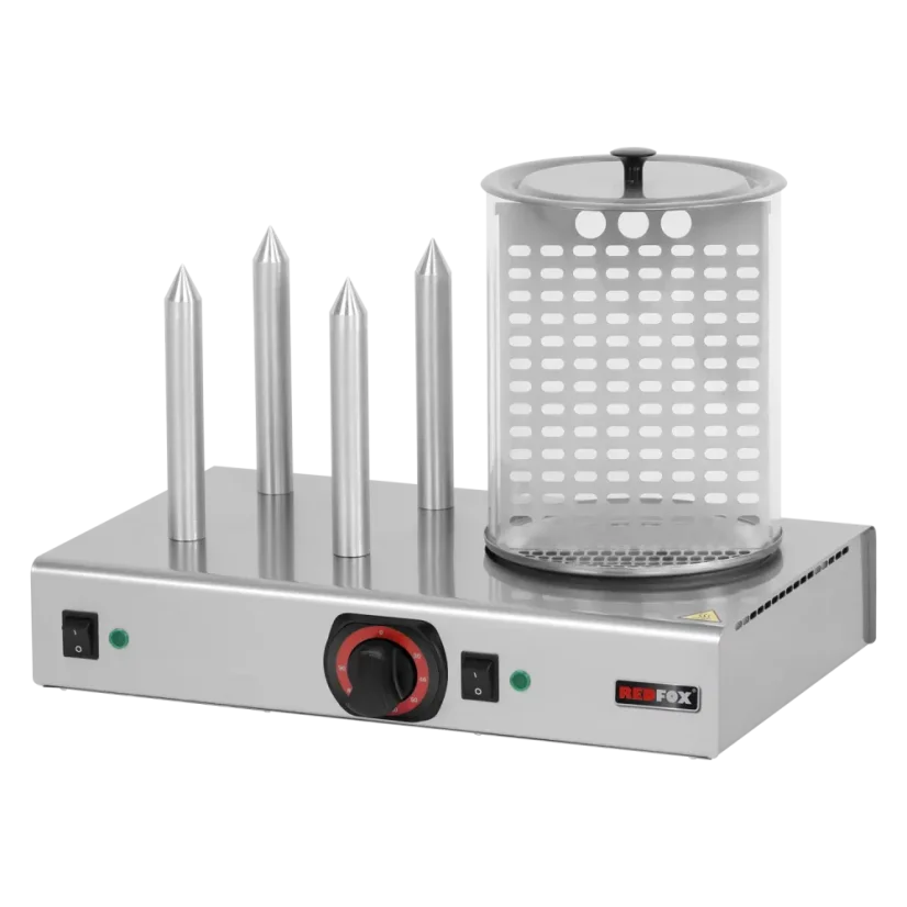 Hot dog 4 trn s nádobou | REDFOX - HD 04 N