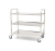 Servírovací vozík z nerezové oceli – 3 police