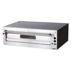 Pizza pec podlouhlá jednopatrová 6x d=33 cm | REDFOX - E 6 L