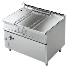 Pánev sklopná automatická plynová 120 l ocelové dno | RM - BRM120-912G