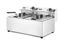 Hendi Fritéza Profi Line, 2 × 8 l