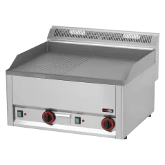 Grilovací deska 65x48 elektrická kombinovaná bez podestavby 400 V | REDFOX - FTHR 60 EL