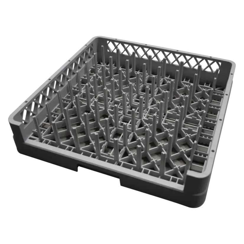 Koš plastový na talíře, podnosy a GN 50x50x11 | REDFOX - C 1004