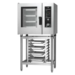 Konvektomat STEAMBOX elektrický 6x GN 1/1 automatické mytí bojler 400 V levé dveře | RM - STBB 0611 EL