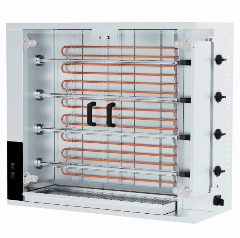 Elektrický gril na kuřata, várka 20 kuřat CRE4